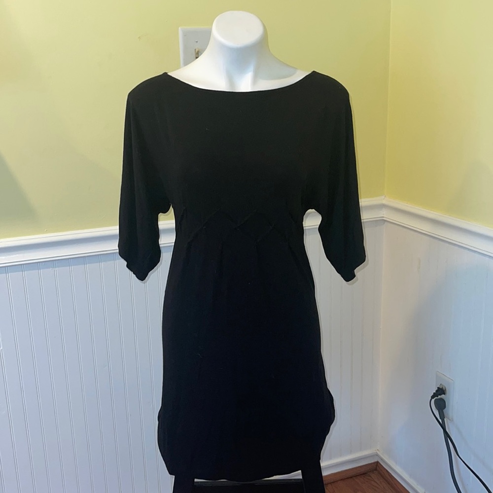 Max Studio Ladies Black Bodycon t-shirt dress. Size medium.